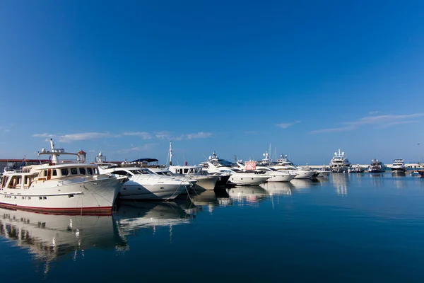 Sochi, Russia - JUNE  29, 2016: Marine station - station complex — Stock Photo, Image