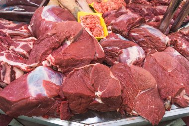 Çiğ taze et .meat parça halinde Dükkanı