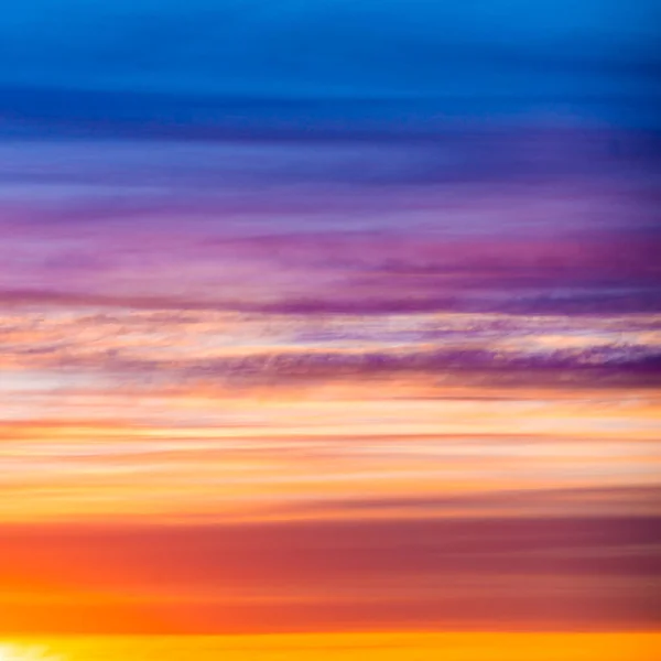 Céu Pôr Sol Laranja Céu Bonito — Fotografia de Stock