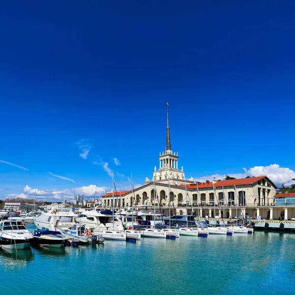 Estación Marítima Sochi Embarcadero —  Fotos de Stock