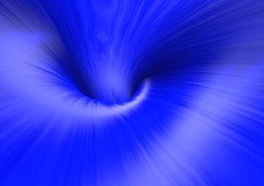 Otoyol tünelinde soyut hız hareketi. Soyut mavi arkaplan