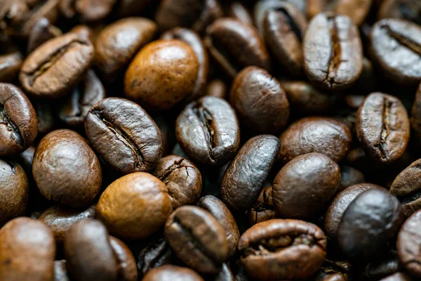 Coffee Beans Toasted Coffe Beans Texture — Stock Photo, Image