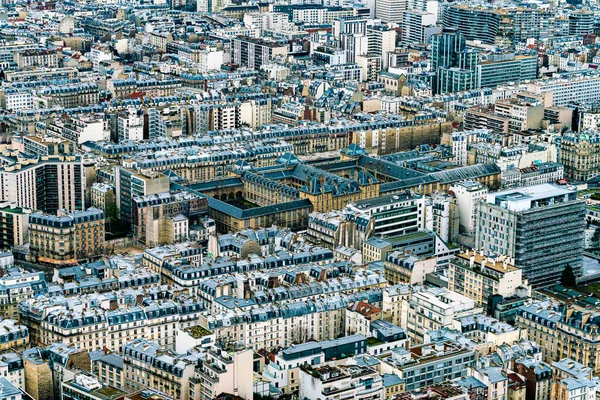 Повітряний Панорамний Вид Паризького Центру Міста — стокове фото