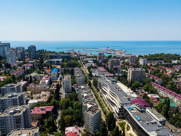 Sochi Air Panoramic View Russia — 스톡 사진