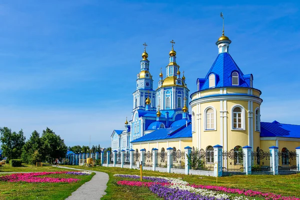 Chiesa Ortodossa Cattedrale Salvatore Ascensione Ulyanovsk Russia — Foto Stock