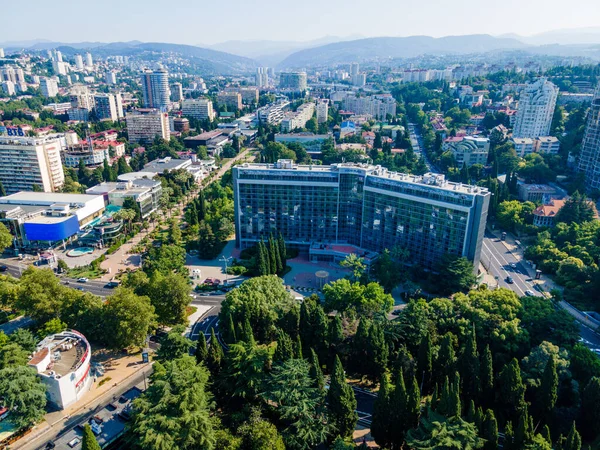 Sochi Vista Aerea Panoramica Russia — Foto Stock