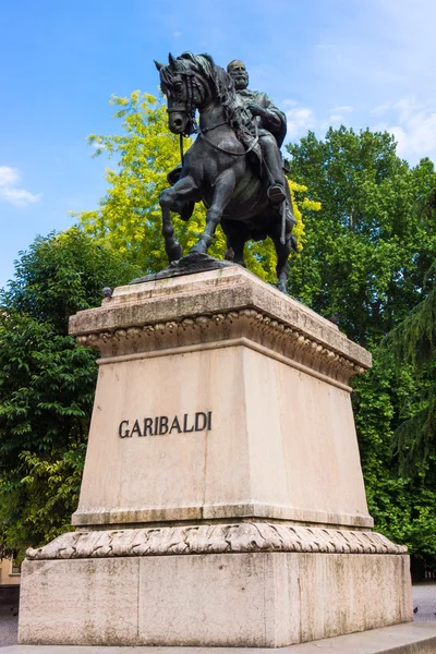加里波第的雕像 — 图库照片