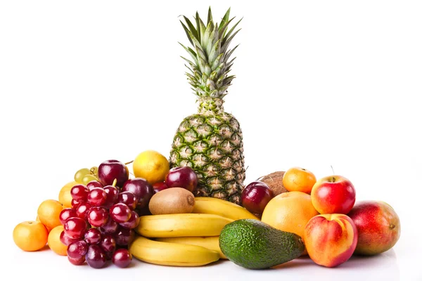 Assortment of exotic fruits. Fresh Fruits — Stock Photo, Image