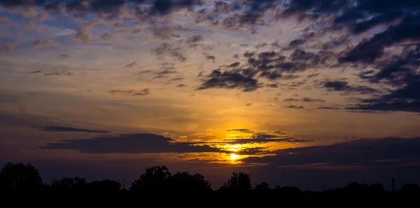 Sunset Sky Background — Stock Photo, Image