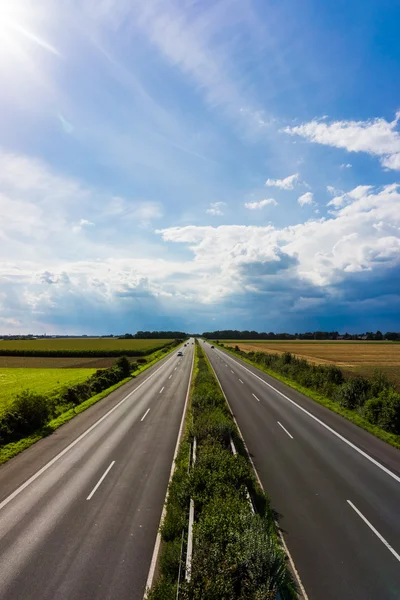 Karayolu trafik. — Stok fotoğraf