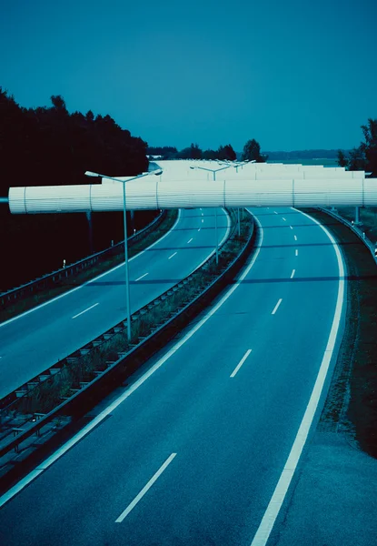 Snelweg. weg — Stockfoto