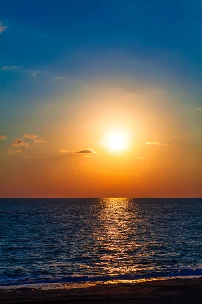 Beautiful sea sunset — Stock Photo, Image