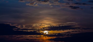 gökyüzü günbatımı