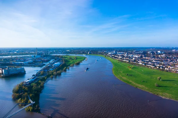 Panorama di Dusseldorf — Foto Stock