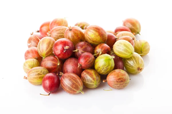 Pile of fresh gooseberries — Stock Photo, Image