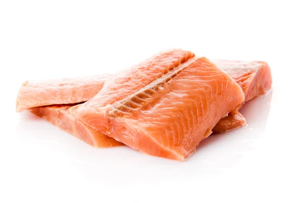 Salmon fish fillets — Stock Photo, Image