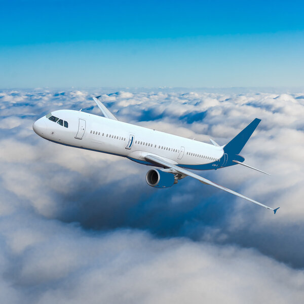 Самолет в полете
 