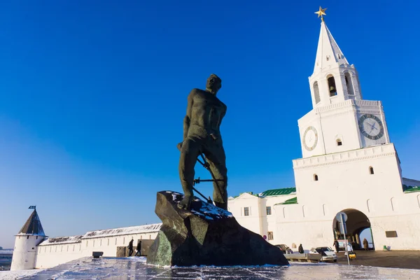 Памятник Моисею Джалилю — стоковое фото