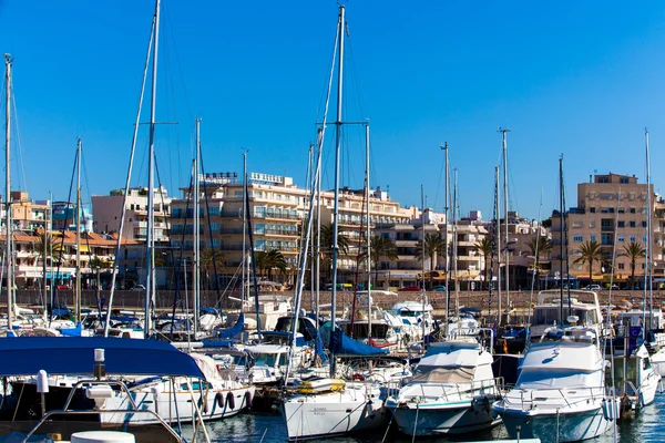 Port w Palma de Mallorca — Zdjęcie stockowe