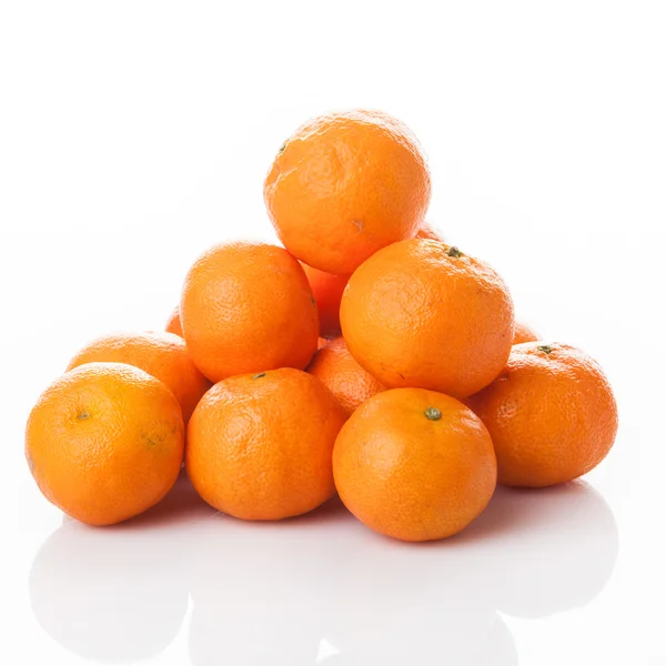 Clementinas de laranja fresca — Fotografia de Stock