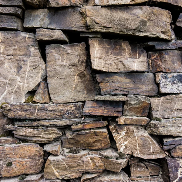 Oude stenen muur. — Stockfoto