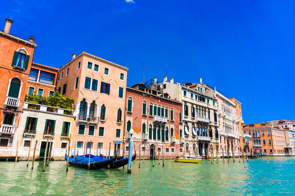 Buildings and canals in Venice