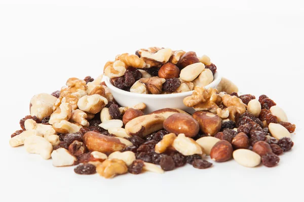 Mix of nuts, close up — Stock Photo, Image