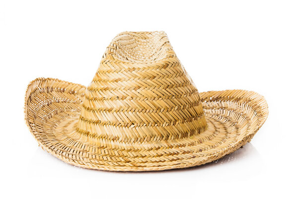 One straw hat