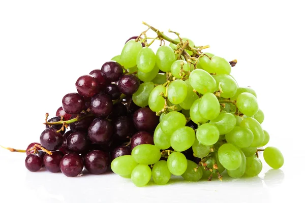 Red and green grapes — Stock Photo, Image