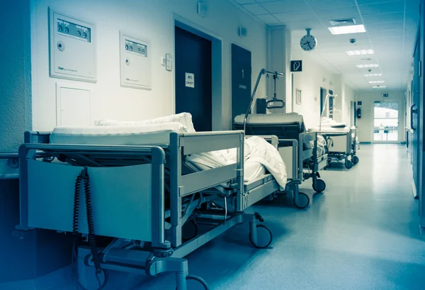 Korridor på sjukhuset. — Stockfoto