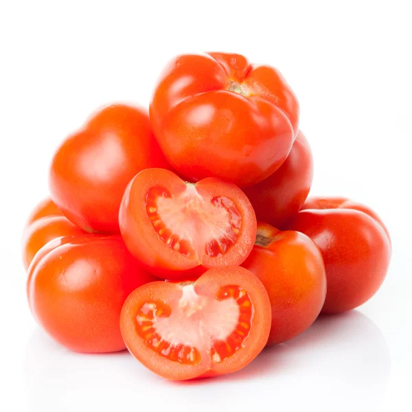 Frische rote Tomaten — Stockfoto