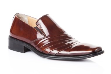 Brown leather  shoe
