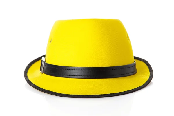 Chapeau de paille jaune — Photo