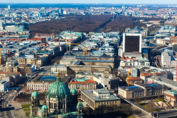 Aeria vista de la ciudad Berlín — Foto de Stock