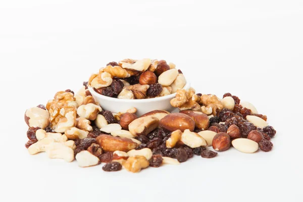 Mix of nuts, close up — Stock Photo, Image