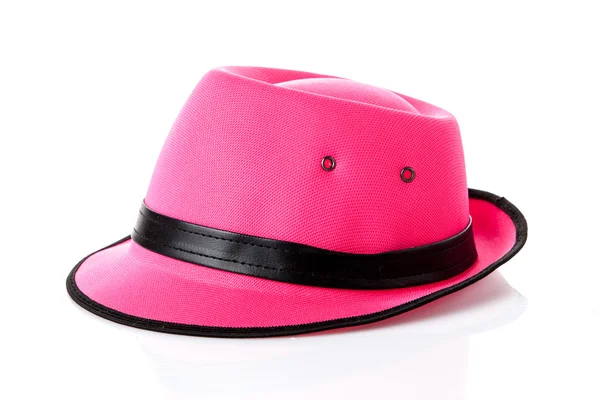 Bonito chapéu rosa — Fotografia de Stock