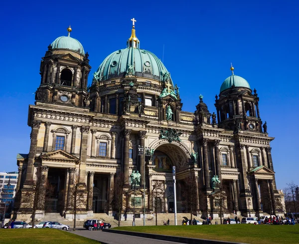 Catedral de Berlim localizada na Ilha do Museu — Fotografia de Stock