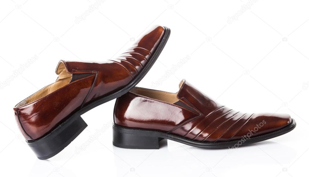 Brown leather  shoes