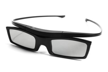 3D gözlük yakın çekim