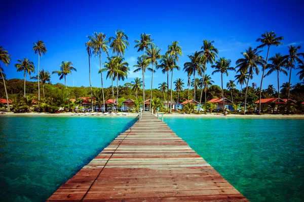 Località tropicale dell'isola — Foto Stock