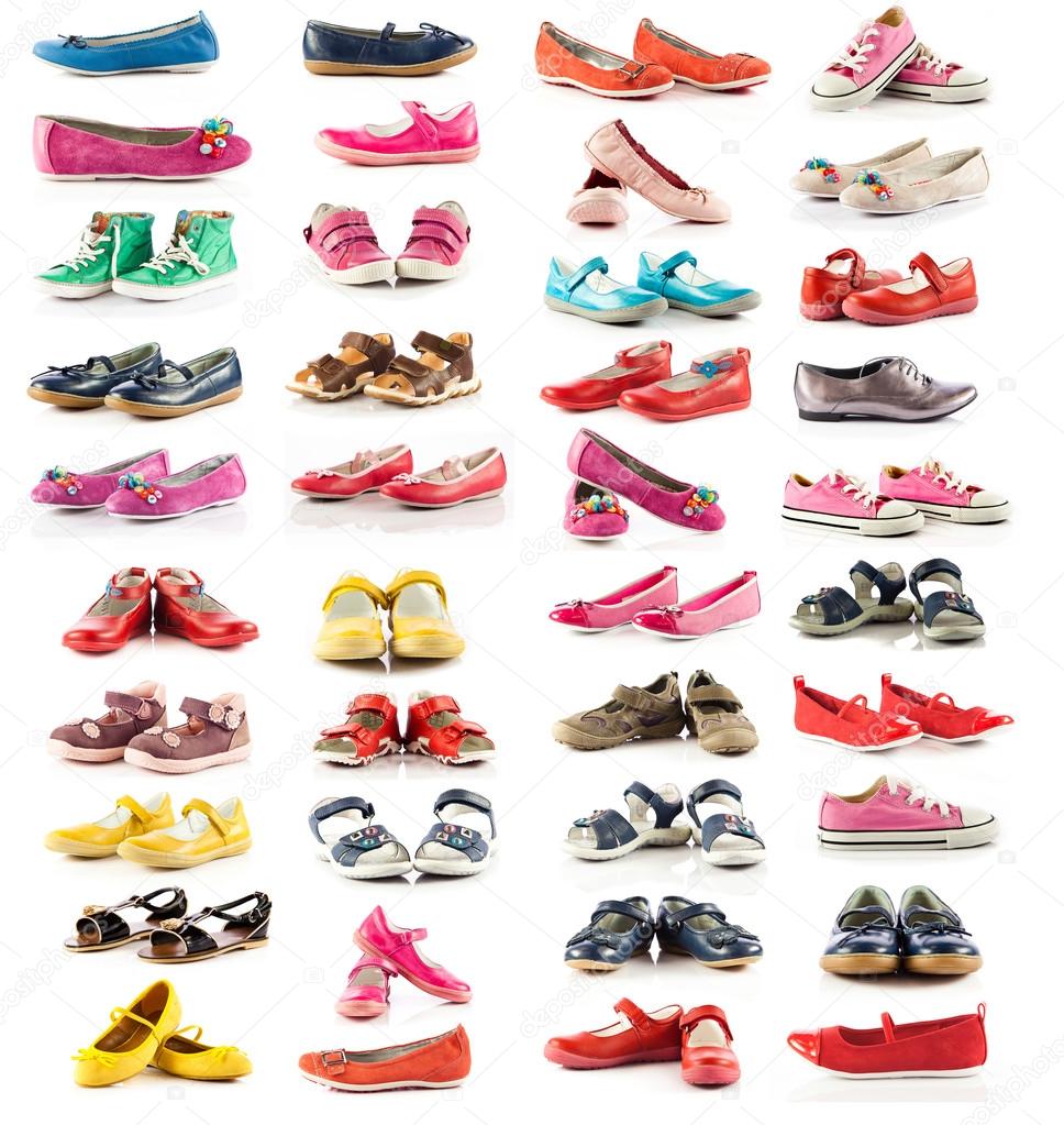 Collection of Children's shoes