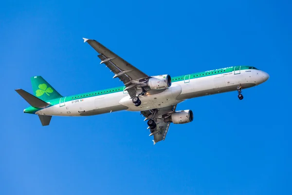 Aer Lingus flyg flygplan — Stockfoto