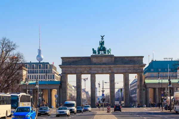 Brandenburger Tor (Porta di Brandeburgo ) — Foto Stock