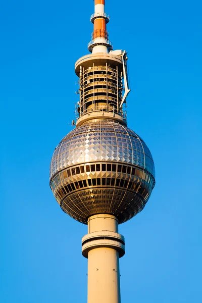 Alexanderplatz, Berlin 'deki TV Kulesi — Stok fotoğraf