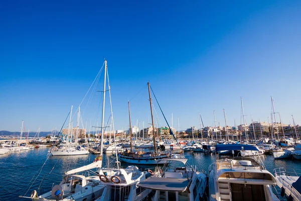 Sea bay with yachts. — Stock Photo, Image