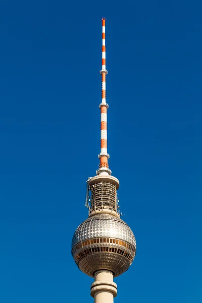 Tv tower in Alexanderplatz, Berlin — Stock Photo, Image