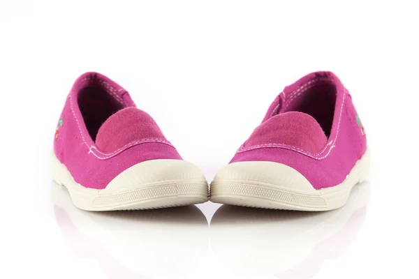 Skor för liten flicka — Stockfoto