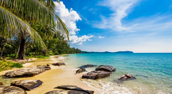 Bella spiaggia tropicale — Foto Stock