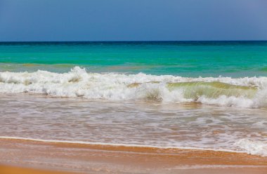 Muhteşem okyanus dalgası.