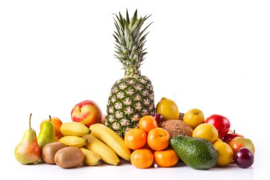 taze tropikal meyveler